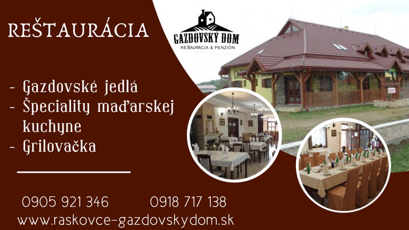 Reštaurácia Gazdovský dom